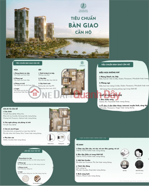 Property Search Vietnam | OneDay | Nhà ở Niêm yết bán | Chính chủ cần bán CH 2PN 2VS R1 - 05, tầng cao tòa R1 - Swan Lake Onsen