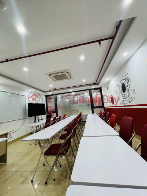 HOUSE FOR SALE ON STREET FRONT IN CAU GIAY CENTER - 2-WAY CAR ACCESS - WIDE SIDEWALK - BUSY BUSINESS - 9 FLOORS WITH ELEVATOR _0