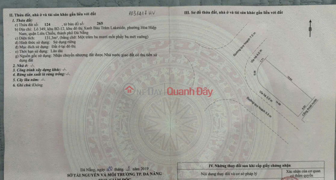LÔ GÓC 2 MT NGUYỄN THÀNH LONG & TRUNG LẬP 16 – VỊ TRÍ KINH DOANH Niêm yết bán