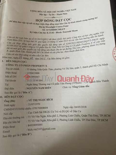 CHÍNH CHỦ BÁN CĂN HỘ 1 PN+1, 35.98M2, DỰ ÁN MOONLIGHT CENTRE POINT, QUẬN BÌNH TÂN, HCM _0