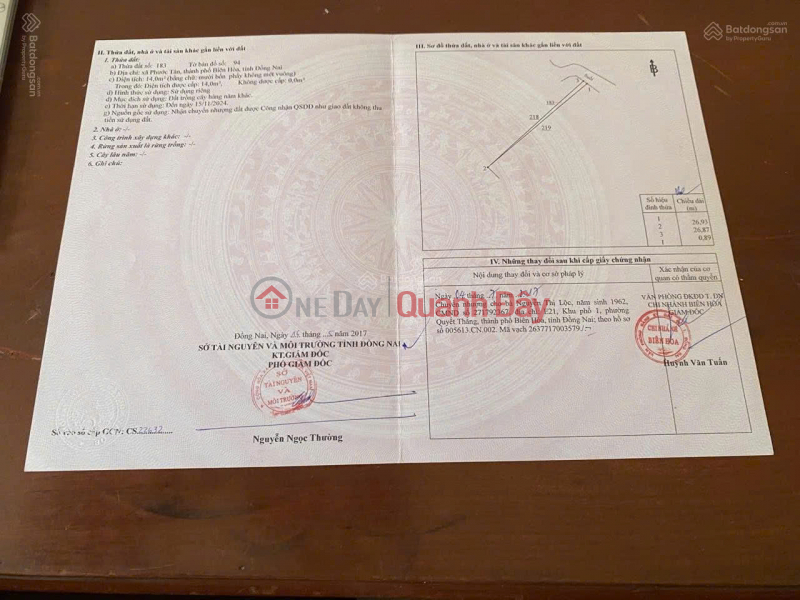 Làm ơn chọn, Nhà ở | Niêm yết bán đ 6,7 tỷ