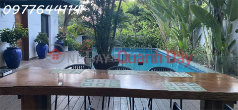 Cho thuê Biệt Thự Đảo Xanh Hòa Cường Bắc, Hải Châu, có hồ bơi đầy đủ nội thất _0
