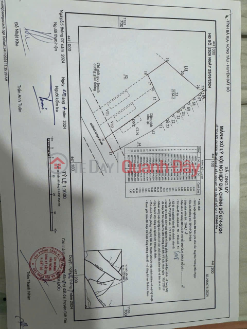 ĐẦU TƯ LÀ SINH LỜI - Chính Chủ Bán Lô Đất Xã Long Mỹ, Đất Đỏ, Bà Rịa Vũng Tàu _0