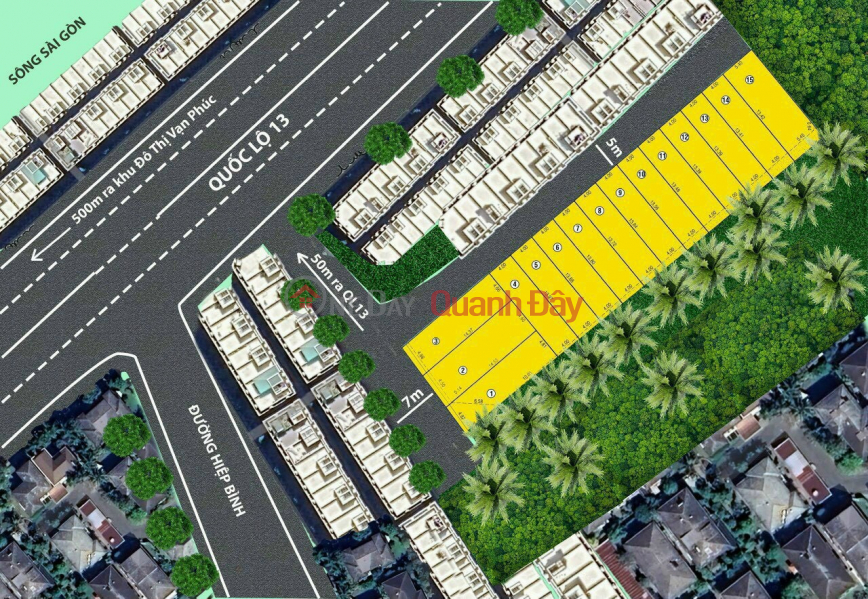 Property Search Vietnam | OneDay | Residential, Sales Listings, Land on National Highway 13, Binh Phuoc, Thu Duc, nearly ten thousand blessings