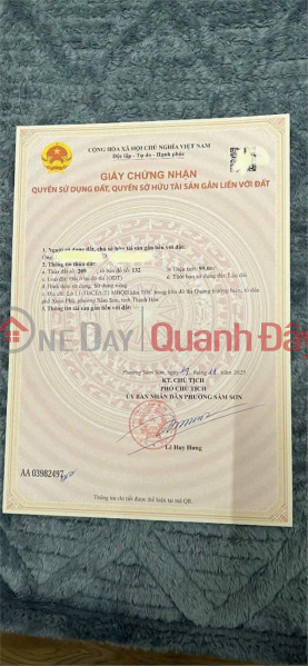 Property Search Vietnam | OneDay | Residential Sales Listings | PRIME LAND – GREAT PRICE – OWNER SELLING 2 plots along the scenic beach square, Sam Son, Thanh Hoa