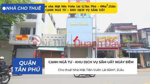 House for rent on Vuon Lai Street, 60m², 2 floors - NEXT TO THE CROSSROAD _0