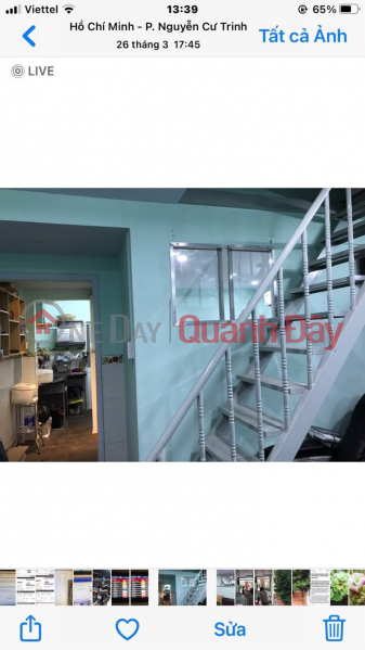 Owner Needs To Sell House On Nguyen Cu Trinh Street District 1 Price Only 6 Billion 5 Sales Listings