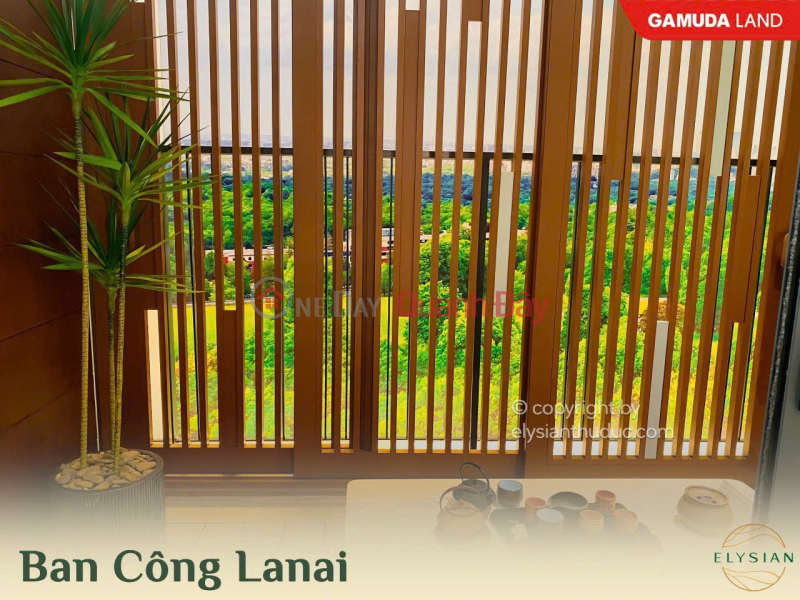 CẬN CẢNH CĂN HỘ MẪU ĐẬM CHẤT BIOPHILIC GIỮA KHÔNG GIAN SINH THÁI TẠI ELYSIAN, Việt Nam | Bán ₫ 3 tỷ