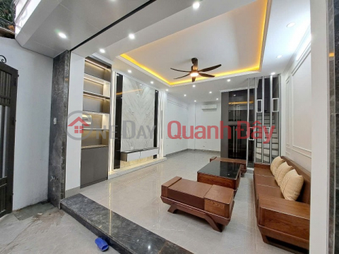 NHÀ MỚI FULL NỘI THẤT Ô TÔ ĐỖ CỔNG Thạch Bàn 42m2 X 6 Tầng X 9.5 tỷ Long Biên. _0