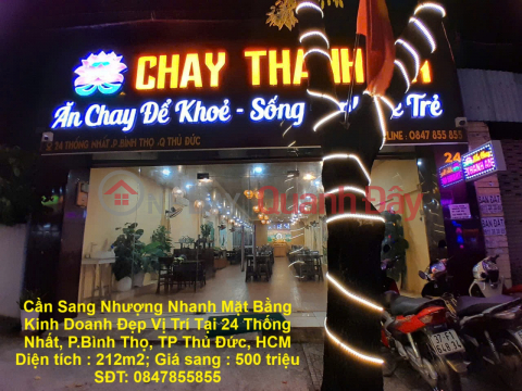 GOOD PRICE - OWNER Needs to Quickly Transfer Beautiful Business Premises in Thu Duc City, HCM _0