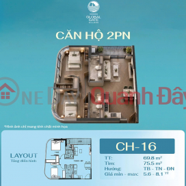Quỹ căn 2PN góc 70m2 view ôm trọn 3 sân golf 950ha và Vịnh Hạ Long. _0