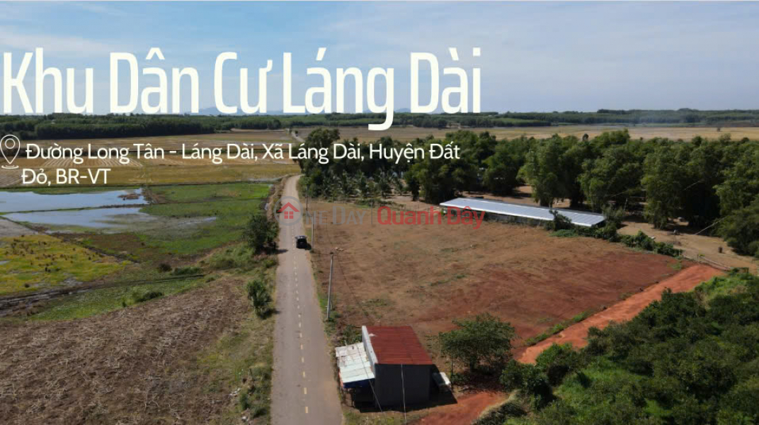 đ 550 triệu | ĐẤT ĐẸP - ĐẦU TƯ SINH LỜI CAO - Cần Bán Nhanh 22 Lô Đất Đường Long Tân, Xã Láng Dài, Đất Đỏ, BRVT