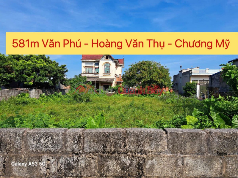 OWNER NEEDS TO SELL LOT OF 581M2 AT HOANG VAN THU-CHUONG MY-HANOI Sales Listings
