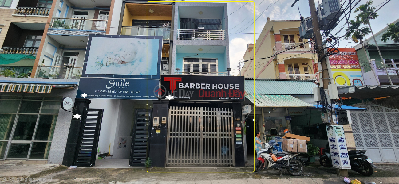 Property Search Vietnam | OneDay | Nhà ở, Niêm yết cho thuê | Cho thuê nhà Mặt Tiền Trịnh Đình Trọng Q.Tân Phú 80m²,3TẦNG - GẦN CHUNG CƯ