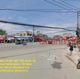 OWNER SELLING PLOT OF LAND WITH FRONTAGE ON NATIONAL HIGHWAY 22 – TRANG BANG WARD, TAY NINH PROVINCE _0