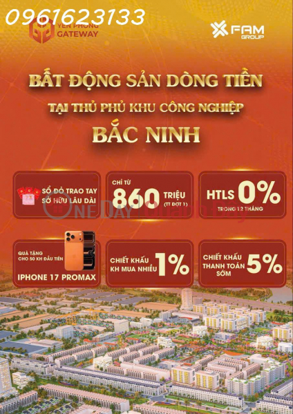 đ 40 Million | DONG YEN – YEN PHONG LAND PROJECT