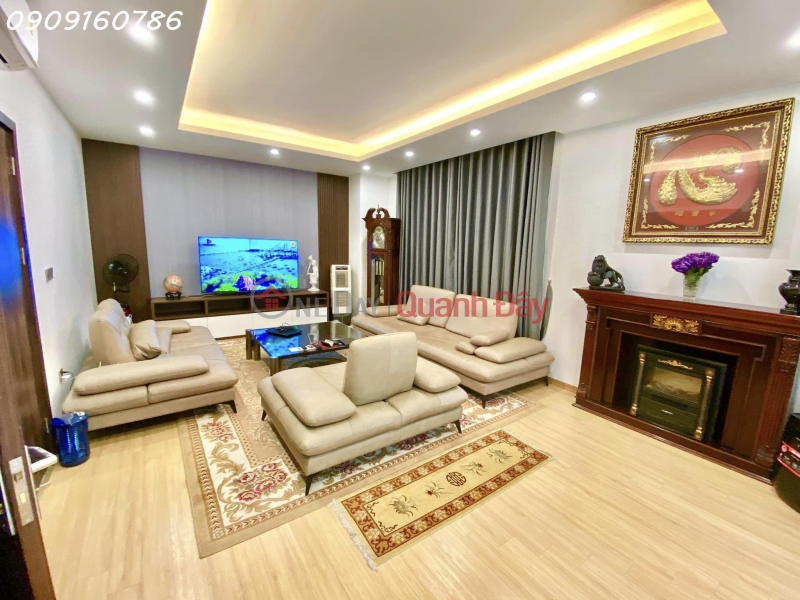 New, beautiful house cake, interior of Tran Quoc Hoan lot, actual 60m2, 5 floors, car, 12 billion | Vietnam, Sales đ 12 Billion