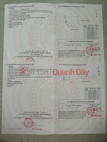 ĐẤT ĐẸP - GIÁ TỐT - Bán GẤP Lô Đất Tiềm Năng Tại Xã Thiện Nghiệp, TP Phan Thiết, Bình Thuận Niêm yết bán