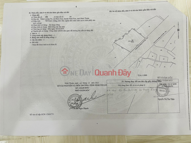 BEAUTIFUL LAND - GOOD PRICE - Land Lot For Sale Prime Location In Ninh Son - Ninh Thuan Sales Listings