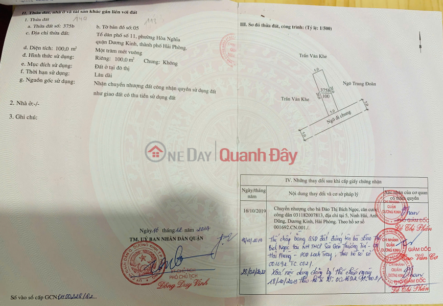 Bán lô đất tổ 11 Hoà Nghĩa – Gần trục 353 Giá 2x tr/m² Khu dân cư đẹp ZALO 0567 222 555 Niêm yết bán