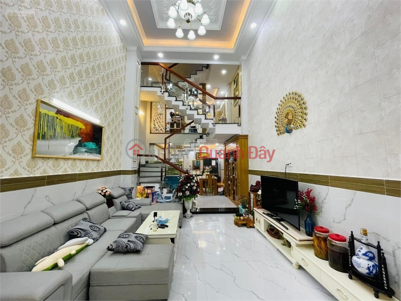 Property Search Vietnam | OneDay | Residential Sales Listings 3-floor Mezzanine House, Area 4x14m, Phan Huy Ich Social House, Ward 12, Extremely fragrant only 6.3 billion