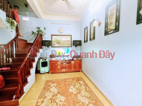 Newly built house by owner, 32m2, 4 floors, 4 bedrooms, parked car, Ngu Hiep, Thanh Tri, 1.68 billion _0