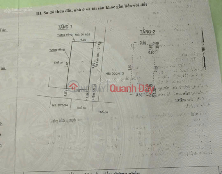 Cần bán gấp nhà hẻm Liên Khu 10-11, Bình Trị Đông - Sổ đỏ chính chủ Niêm yết bán
