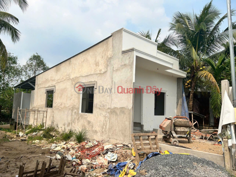 CHÍNH CHỦ Bán Đất Thổ Cư VIEW SÔNG KÈM NHÀ MỚI XÂY (hoàn thiện 70%) - xã Nhơn Ái, TP. Cần Thơ Niêm yết bán