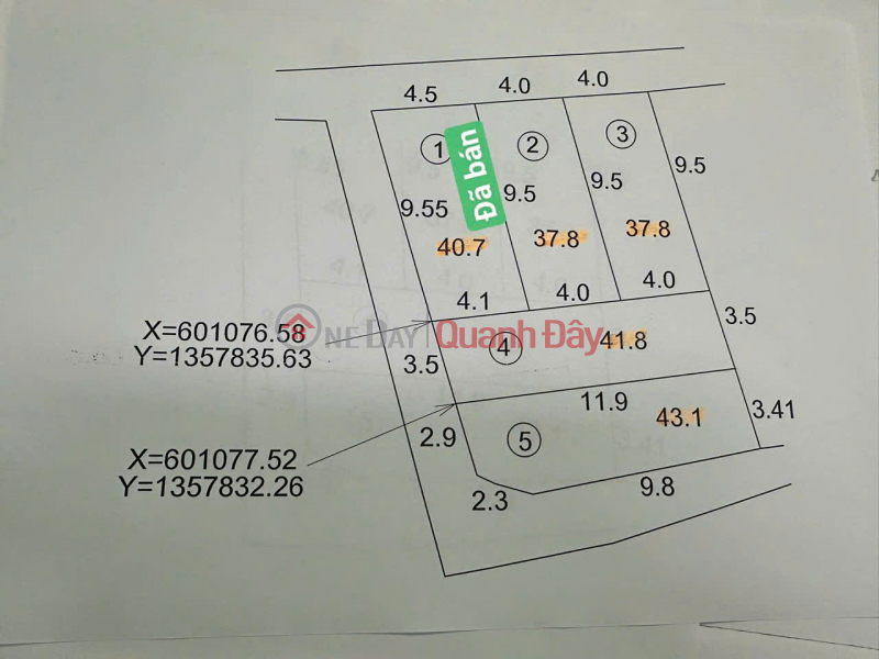 Chỉ từ 1,3 tỷ sở hữu ngay 40m đất phường Bắc Nha Trang, oto đỗ đất, cách bờ biển 3km Niêm yết bán