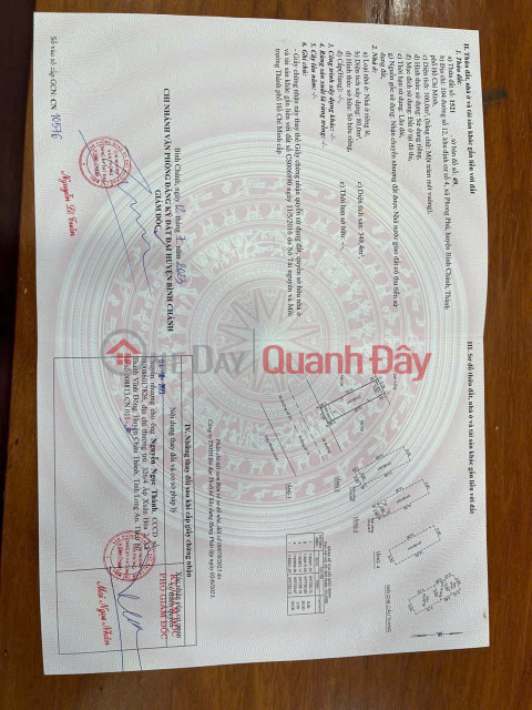 NHÀ ĐẸP – GIÁ TỐT – CẦN BÁN NHANH NHÀ TẠI – Xã Phong Phú , Bình Chánh, HCM _0