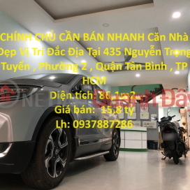 CHÍNH CHỦ CẦN BÁN NHANH Căn Nhà Đẹp Vị Trí Đắc Địa Tại Quận Tân Bình , TP HCM _0