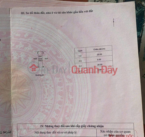 HOT HOT - FOR SALE AN LOC PROJECT LAND LOT IN Nghia Ha, Nghia Ha Commune, Quang Ngai City, Quang Ngai _0