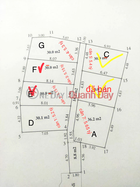 Bán lô 7 căn nhà xây mới Đội Cấn, 30m2-36m2, giá từ 5,15 tỷ - 5,65 tỷ. _0