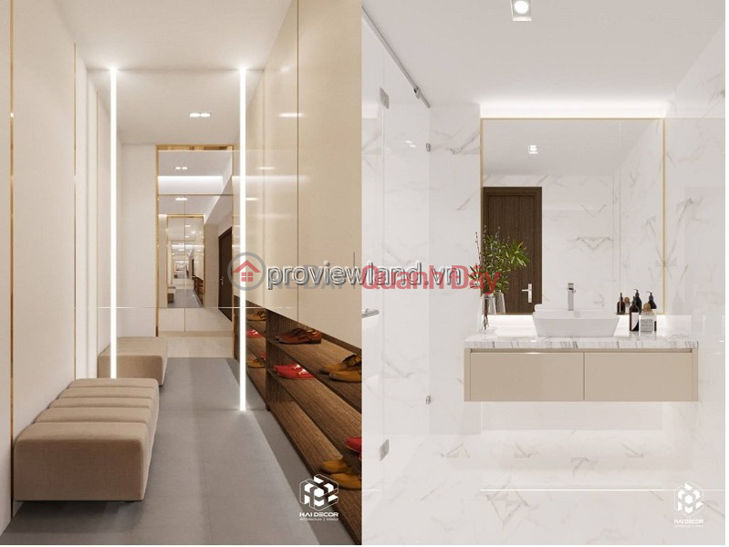 Centana penthouse building B type 3 bedrooms with furniture for rent, Vietnam | Rental, ₫ 35 Million/ month