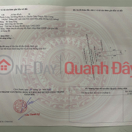 PRIME LAND - GREAT PRICE - URGENT SALE OF A POTENTIAL LAND PLOT IN DONG PHUOC A COMMUNE, CHAU THANH DISTRICT, HAU GIANG PROVINCE _0