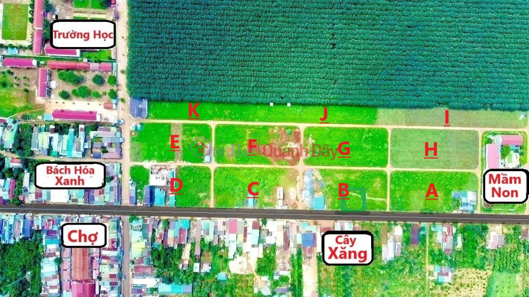 Cơ Hội Đầu Tư 2024 Ngay Trung Tâm Hành Chính Mới Krông Năng Đak Lak Chỉ 6xxTRIEU, Việt Nam | Bán | ₫ 668 triệu