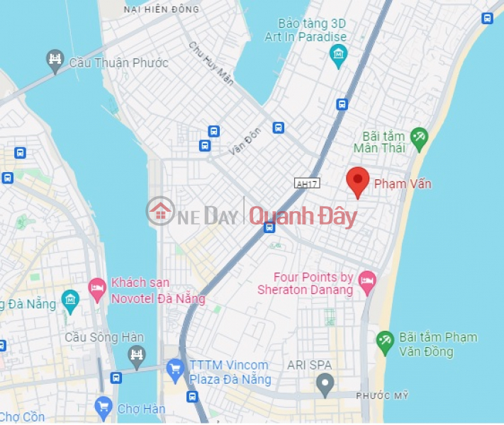 Property Search Vietnam | OneDay | Nhà ở, Niêm yết bán, ► Nhà đường 7.5m Phạm Vấn gần Biển Mân Thái, 75m2, 2 tầng, 5.x tỷ