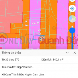 Đất Đẹp - Đầu Tư Sinh Lời - Bán Đất Xã Cam Thành Bắc, Cam Lâm, Khánh Hòa _0