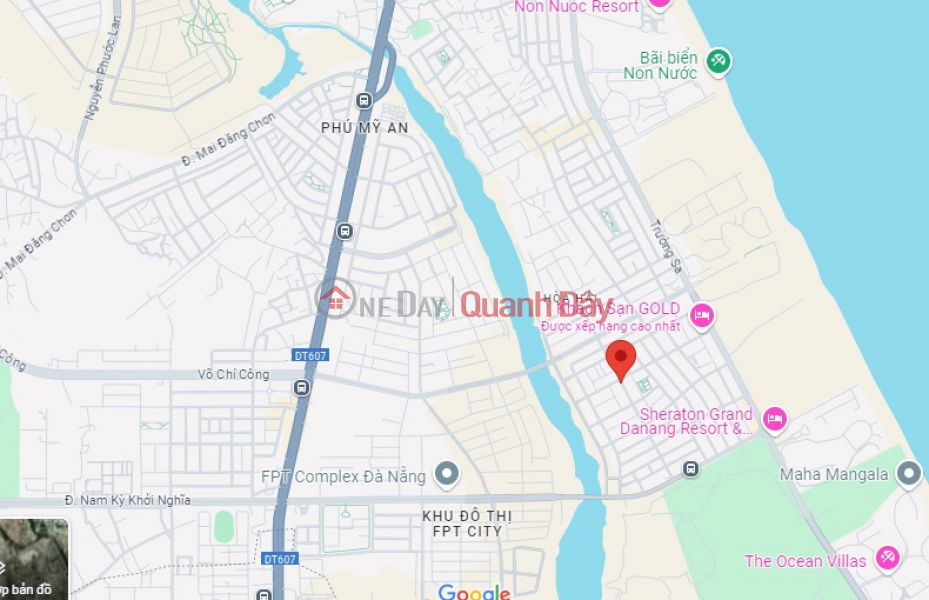 Property Search Vietnam | OneDay | Nhà ở | Niêm yết bán, ► Lô Góc 2 Mặt Tiền đường 7.5m sát Biển Tân Trà, 160m2, ngang 8.3m, 7.xx tỷ