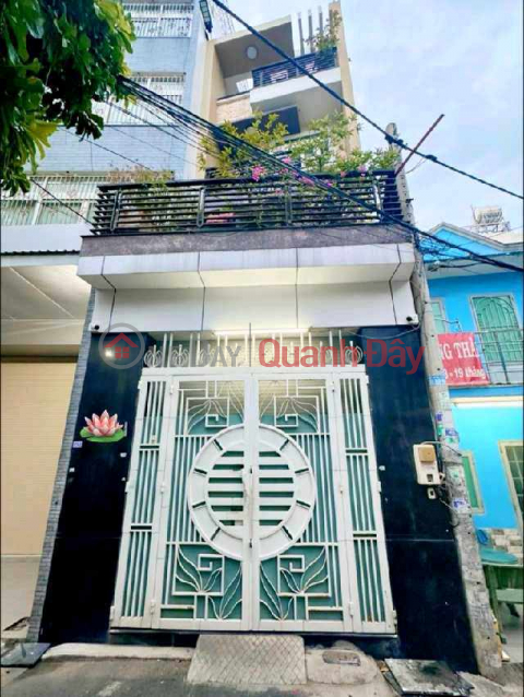 Nhà 4 Tầng - Hẻm ôtô 5m , Chợ Vải Phú Thọ Hòa, Tân Phú _0
