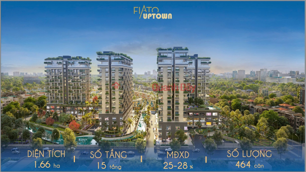 Fiato Uptown 3-story shophouses in a commercial center offer a unique opportunity at only 62 million VND per square meter in Thu Duc., Vietnam, Sales, đ 62 Million