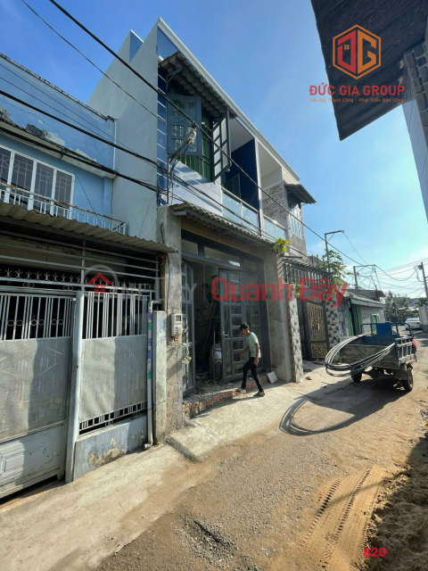 Selling a beautiful new 1-storey house in Hiep Hoa Ward, near the market, car road, only 3.2 billion _0