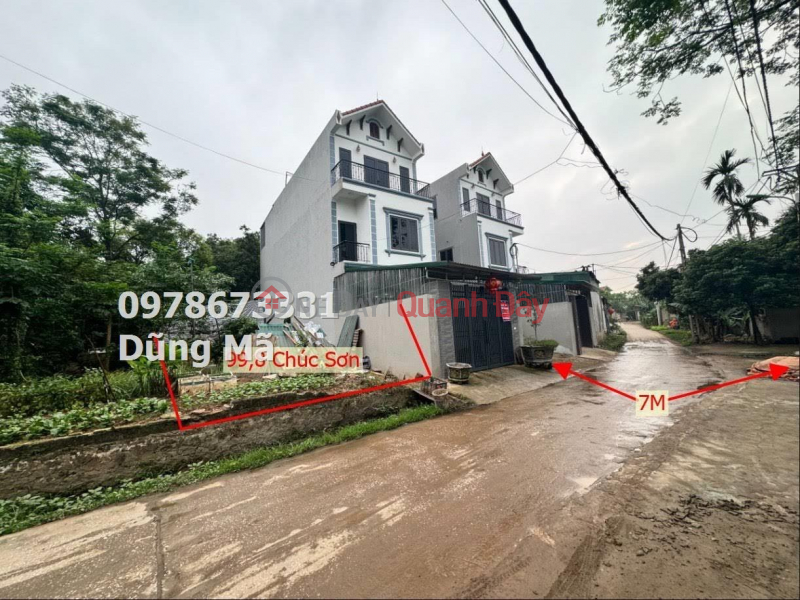 OWNER SELLS LAND LOT IN NINH SON - CHUC SON TOWNSHIP - CHUONG MY Sales Listings