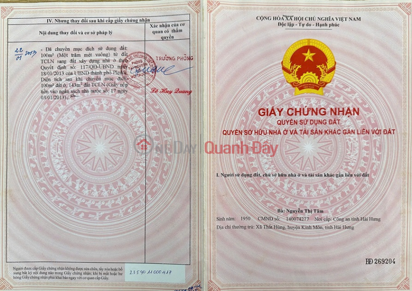 Property Search Vietnam | OneDay | Residential, Sales Listings | Beautiful Land - Good Price - Owner Needs to Sell a Plot of Land in a Beautiful Location in Bien Ho Commune, Pleiku City, Gia Lai