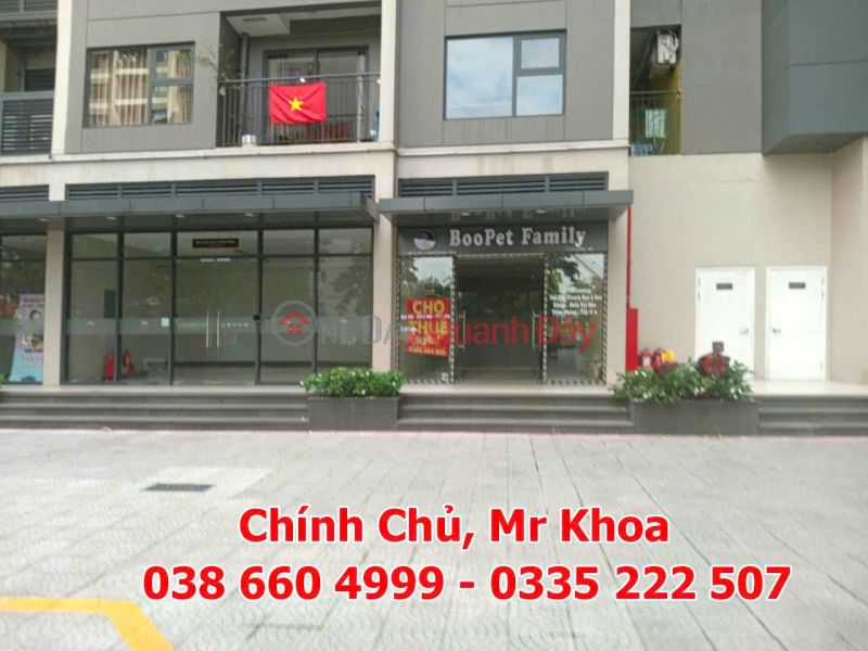 OWN NOW A Shophouse At The Base Of Ocean Park 1 At Da Ton, Gia Lam, Hanoi Sales Listings