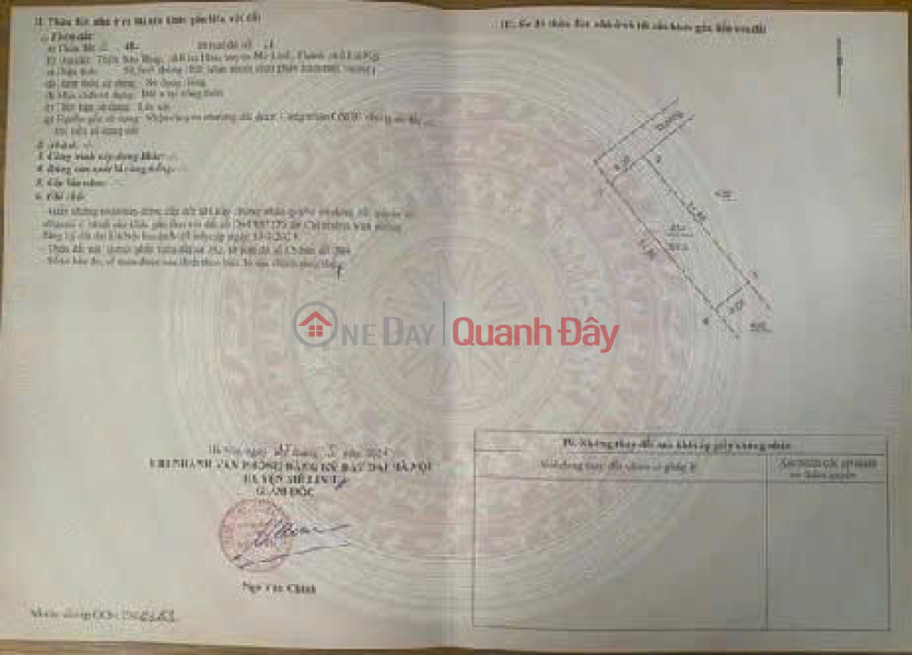 60m đất thôn Bảo Tháp, Kim Hoa, Mê Linh. Ba bước chân tới đường Vành Đai 4, Việt Nam, Bán đ 3,5 tỷ