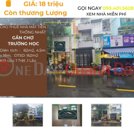 Thong Nhat frontage house for rent, 82m2, 1Floor, 18 Million, near MARKET _0