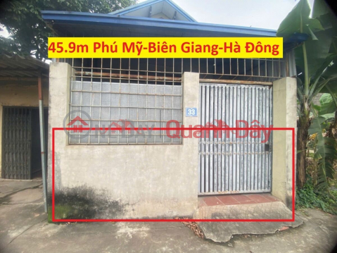 CHÍNH CHỦ CẦN BÁN LÔ ĐẤT+NHÀ 45,9M TẠI BIÊN GIANG-HÀ ĐÔNG-HÀ NỘI _0
