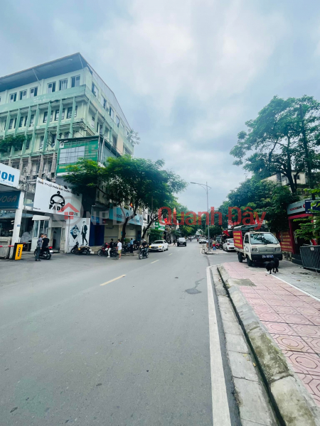 Street side, sidewalk, corner lot, wide area, super business, Thanh Cong Ba Dinh 60X4T, 24.5 billion. Sales Listings