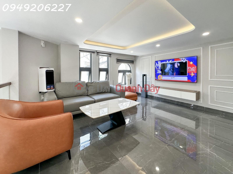 đ 9.9 Billion 5-storey Villa in Binh Thanh Phan Van Tri Ngang Nearly 6m Area 66m2 HXH Right at Only 9T